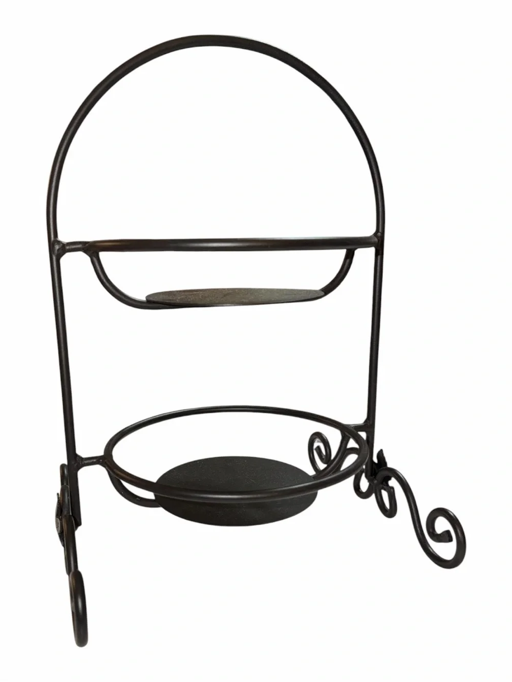 Longaberger Wrought Iron Small Two Pie Server